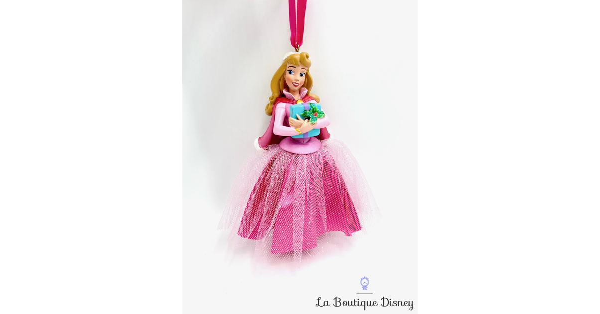 Ornement Noël Aurore cadeau Disney Store 2013 La belle au bois dormant